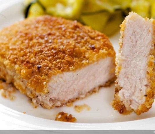 Crispy pork chops