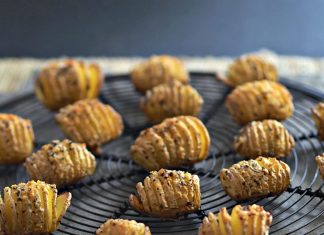 Baby Hasselback Potatoes