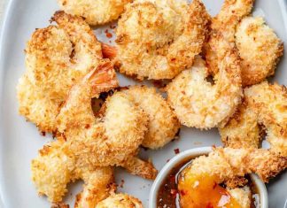 Shrimps With Coconut