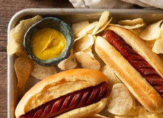 Air Fryer Hot Dogs