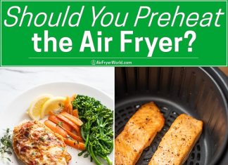 do i need to preheat the air fryer before cooking 3