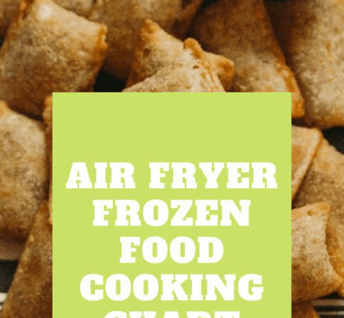 how long does it take to cook frozen foods in an air fryer 1