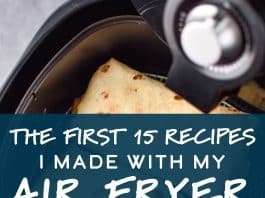 what is the first thing i should cook in my air fryer 3