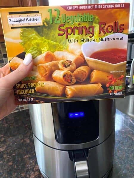 Can I Cook Frozen Spring Rolls In An Air Fryer?