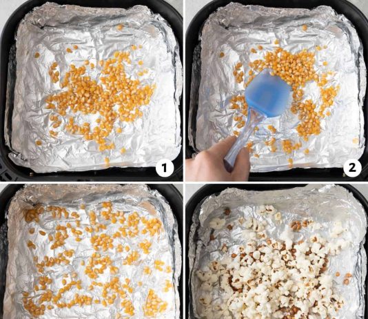 can i make popcorn in an air fryer 4