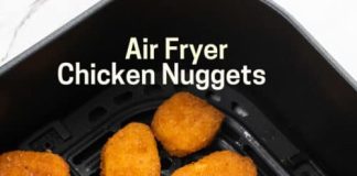 how do i cook frozen chicken nuggets in an air fryer 3