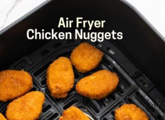 how do i cook frozen chicken nuggets in an air fryer 3