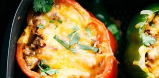 how do i cook stuffed peppers in an air fryer