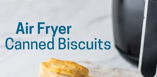 how do i make air fried biscuits