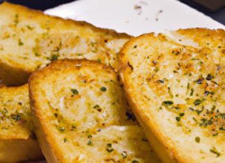 how do i make air fried garlic bread