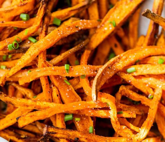 how do i make crispy sweet potato fries in an air fryer 5