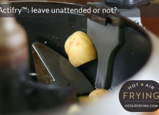 is it safe to leave the air fryer unattended while cooking 3