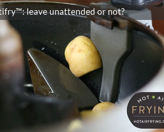 is it safe to leave the air fryer unattended while cooking 3