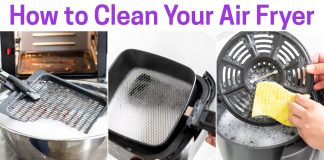 whats the best way to clean the air fryer basket 4