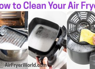 whats the best way to clean the air fryer basket 4