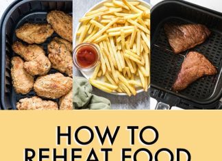 how do you crisp up leftovers in an air fryer