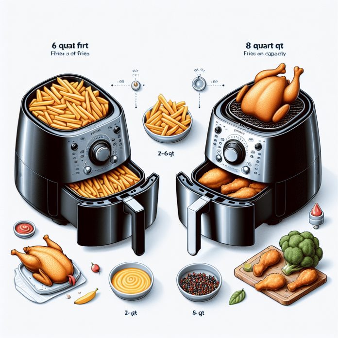 6 qt vs 8 qt air fryers which size is best 1