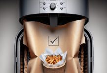 can you put paper in an air fryer is it safe