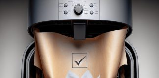 can you put paper in an air fryer is it safe