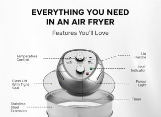 comparing 5 air fryers cookbook