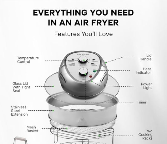comparing 5 air fryers cookbook