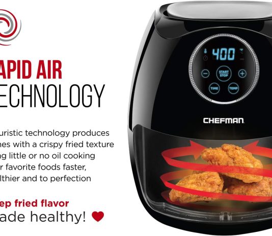 comparing top air fryers chefman nutrichef gourmia cafe couture nuwave brio