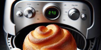 how do you make bread or rolls in an air fryer