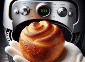 how do you make bread or rolls in an air fryer