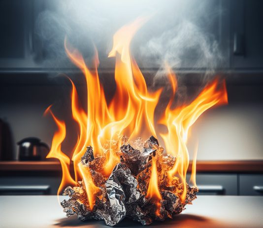 is aluminum foil in an air fryer a fire hazard safety tips