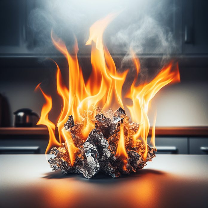 is aluminum foil in an air fryer a fire hazard safety tips