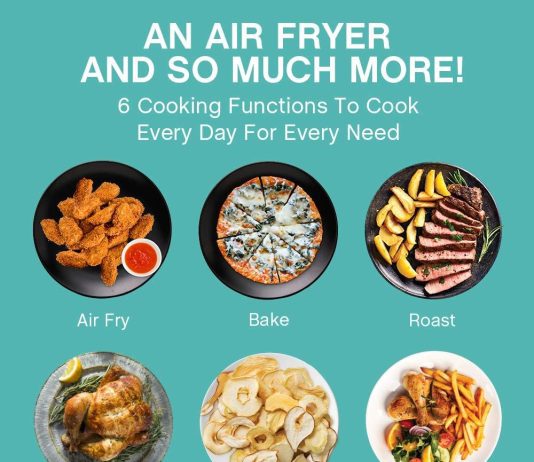 west bend afwb12bk13 electric air fryer oven countertop air fryer rotisserie combo with 10 digital quick menu presets 17 1