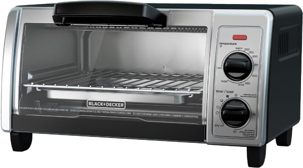 BLACK+DECKER TO1705SB Toaster Oven, Black