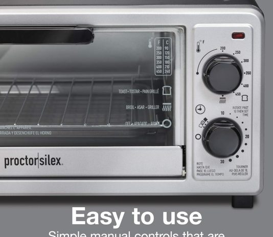 proctor silex 4 slice toaster oven review