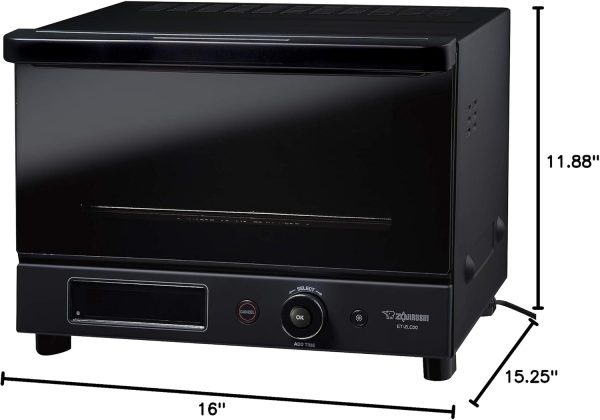 Zojirushi ET-ZLC30 Micom Toaster Oven, Black