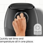 Ninja Air Fryer Pro 4-in-1 with 5 QT Capacity, Air Fry, Roast, Reheat, Dehydrate, Grey, AF141 |