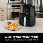 Ninja AF101 4 Quart Air Fryer that Crisps, Roasts, Reheats, & Dehydrates, Grey - Image 3