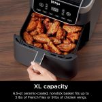 Ninja Air Fryer Pro 4-in-1 with 5 QT Capacity, Nonstick Basket & Crisper Plate, Grey, AF141 - Image 5