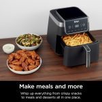 Ninja Air Fryer Pro 4-in-1 with 5 QT Capacity, Nonstick Basket & Crisper Plate, Grey, AF141 - Image 4