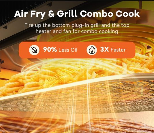 nuwave todd english air fryer grill oven combo true char flavor 100 in 1 super convection toaster oven countertop excell 1