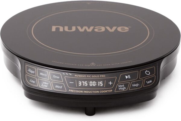 Nuwave Gold Pro Precision Induction Cooktop Large 8” Heating Coil