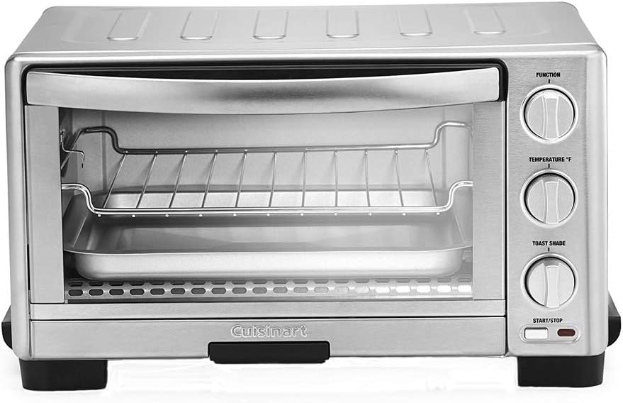 Cuisinart TOB-1010 Toaster Oven Broiler, 7.87D x 15.86W x 11.77H , Stainless Steel Cuisinart TOB-1010 Toaster Oven Broiler, 7.87D x 15.86W x 11.77H , Stainless Steel