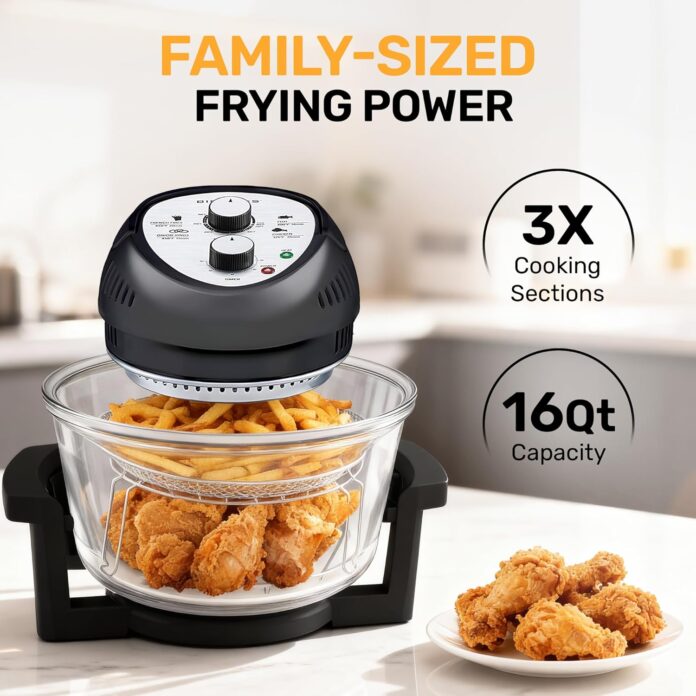 big-boss-16qt-extra-large-glass-air-fryer-non-toxic-family-sized-4-in-1-cooker-with-3-cooking-sections-stainless-steel-r-1