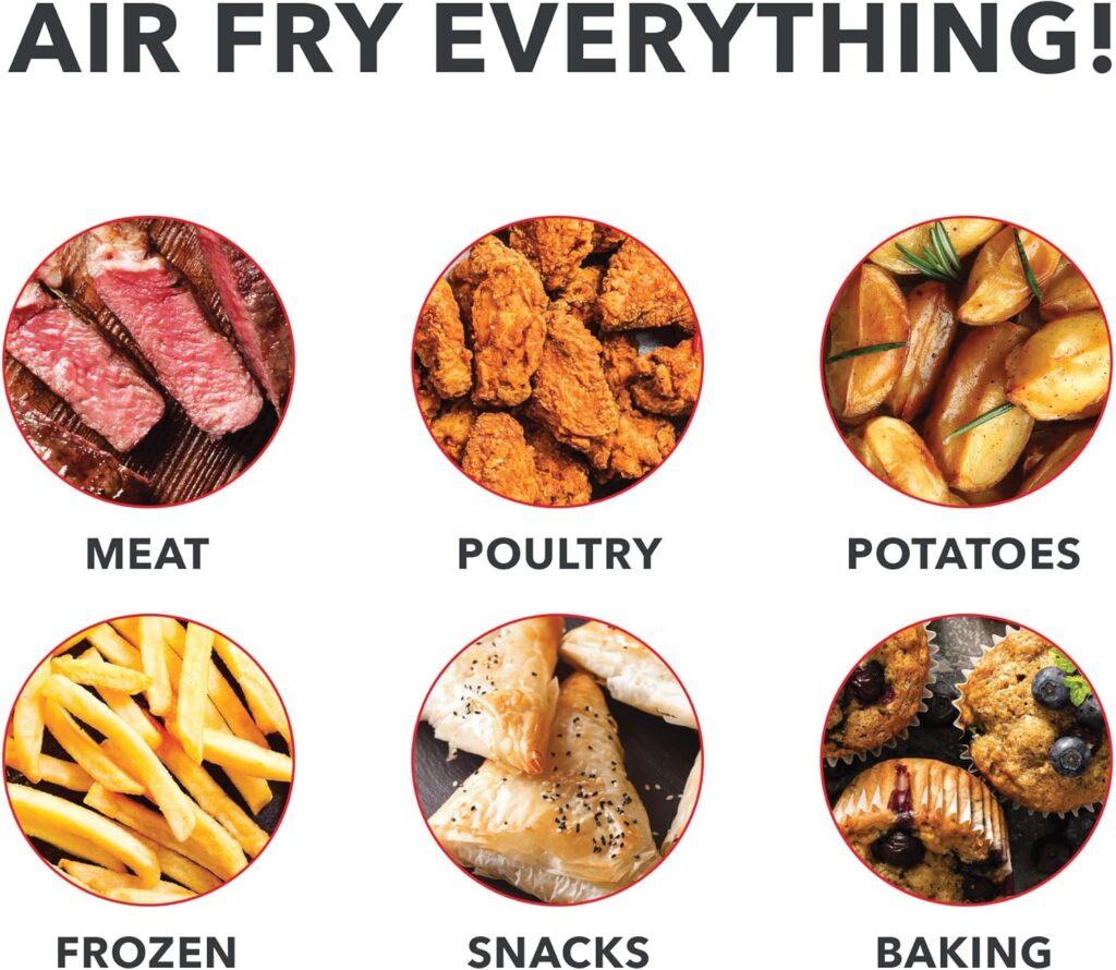 Dash Compact Air Fryer - Healthy Cooking with Auto Shut-Off Feature, Adjustable Temperature Control Nonstick Fry Basket - Has AirCrisp® Technology - 2 Quart - Cool Grey Dash Compact Air Fryer - Healthy Cooking with Auto Shut-Off Feature, Adjustable Temperature Control Nonstick Fry Basket - Has AirCrisp® Technology - 2 Quart - Cool Grey