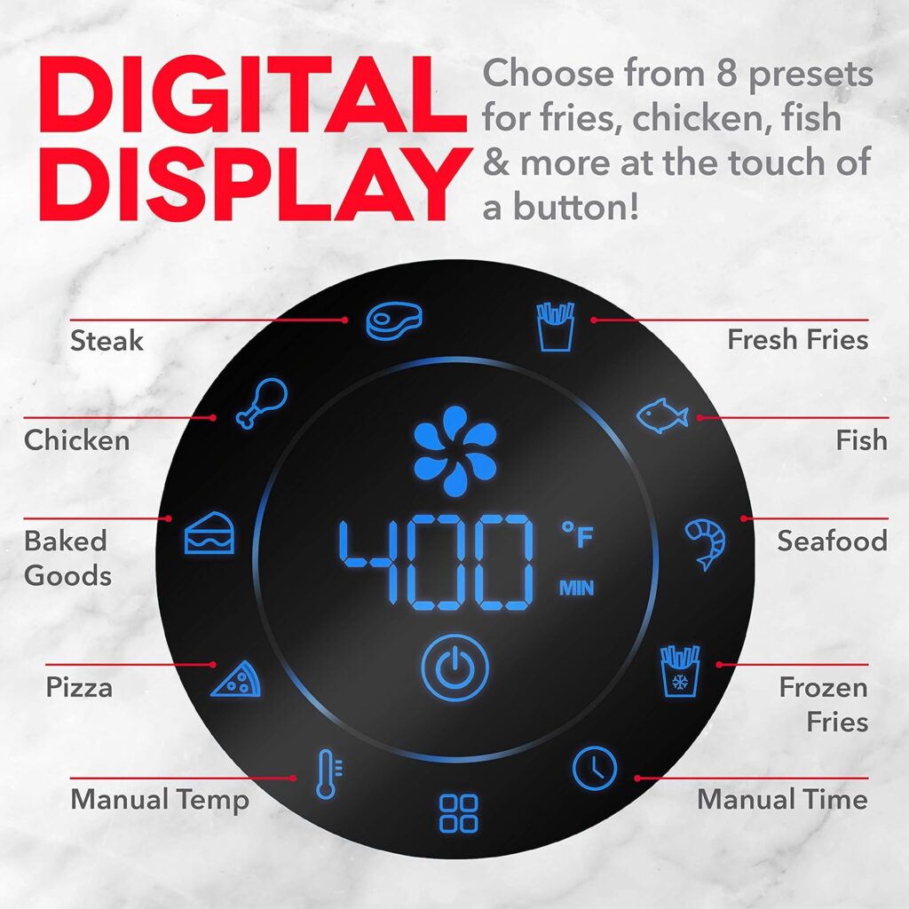 Dash DMAF360GBAQ02 Aircrisp® Pro Digital Air Fryer + Oven Cooker with Digital Display + 8 Presets, Temperature Control, Non Stick Fry Basket, Recipe Guide + Auto Shut Off Feature, 3qt, Aqua Dash DMAF360GBAQ02 Aircrisp® Pro Digital Air Fryer + Oven Cooker with Digital Display + 8 Presets, Temperature Control, Non Stick Fry Basket, Recipe Guide + Auto Shut Off Feature, 3qt, Aqua