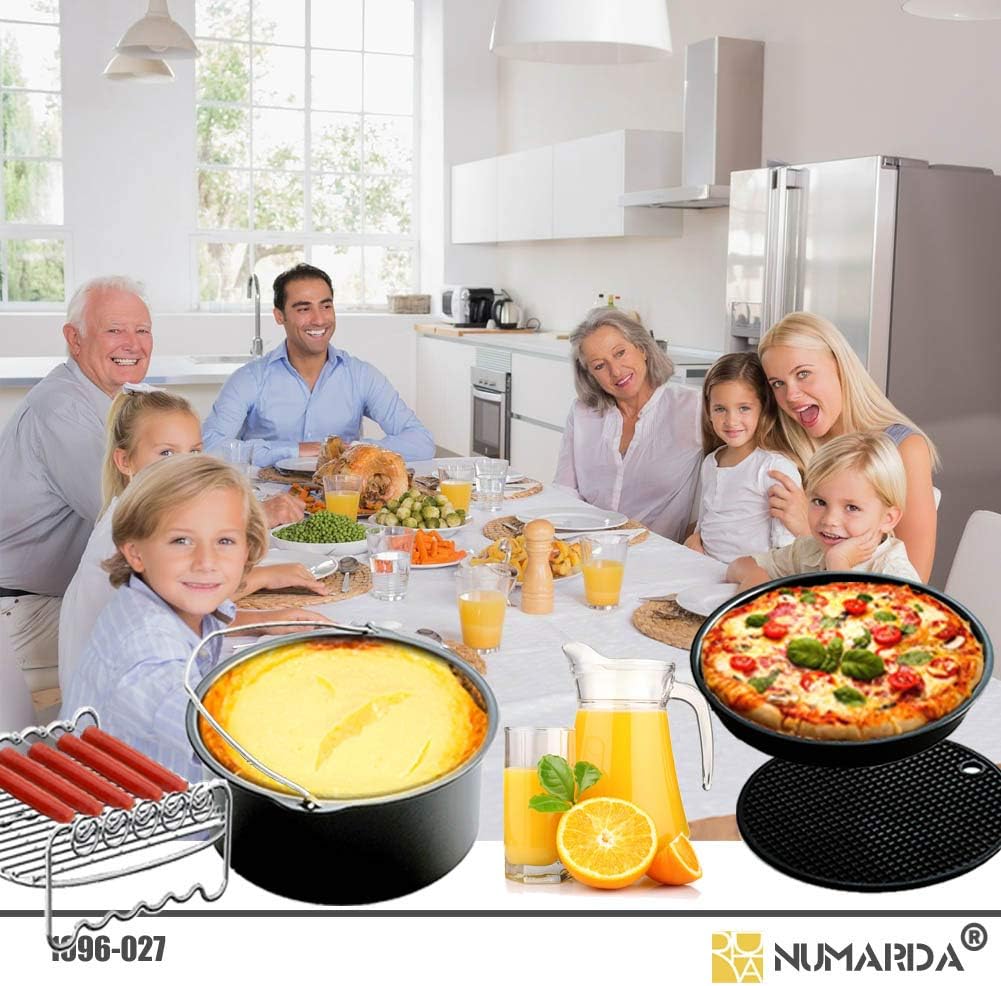 Phillips XL 8inch Air Fryer Accessories Fit 3.7QT-4.3QT Phillips XL 8inch Air Fryer Accessories Fit 3.7QT-4.3QT