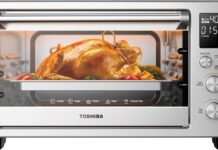TOSHIBA ChefFry Air Fryer Toaster Oven Combo review