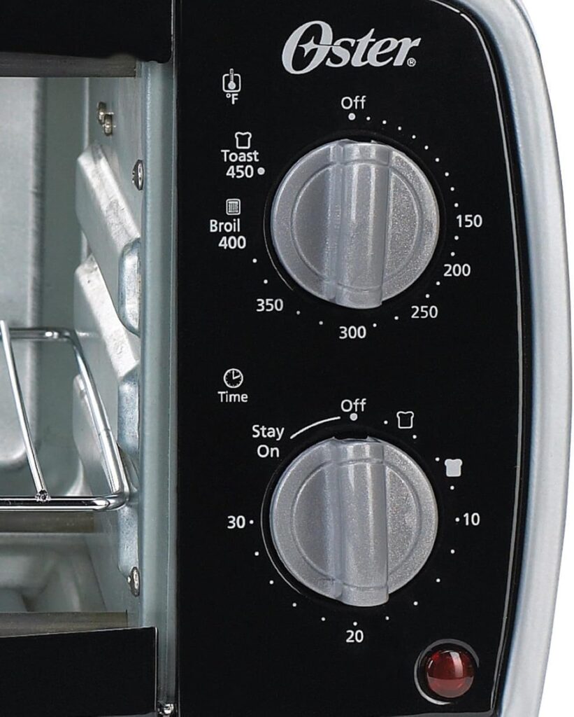 Oster Toaster Oven, 4 Slice, Black (TSSTTVVG01) Oster Toaster Oven, 4 Slice, Black (TSSTTVVG01)