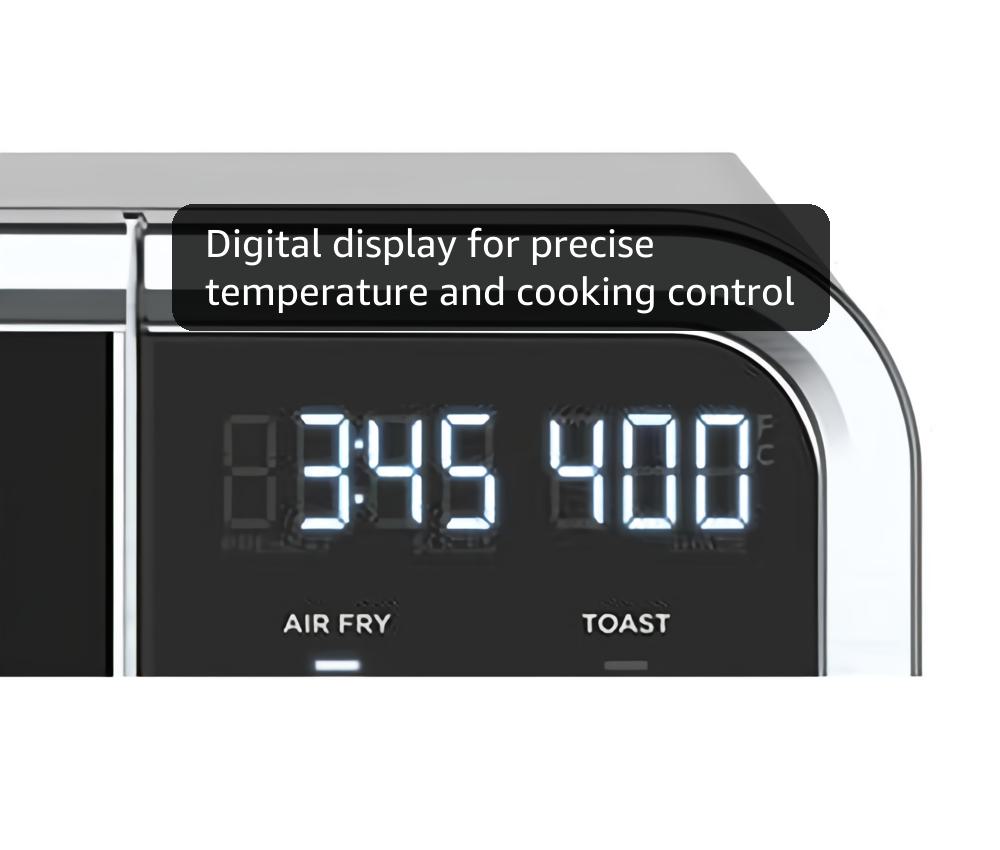 Ninja FT405CO 10-in-1 Digital Air Fry Oven with Extra Large Capacity, Flip Up and Away, Stainless Steel Body, and Temperature Control (Renewed) Ninja FT405CO 10-in-1 Digital Air Fry Oven with Extra Large Capacity, Flip Up and Away, Stainless Steel Body, and Temperature Control (Renewed)