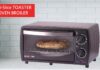 EUROSTAR TO900B 4-Slice Toaster Oven Broiler, Black