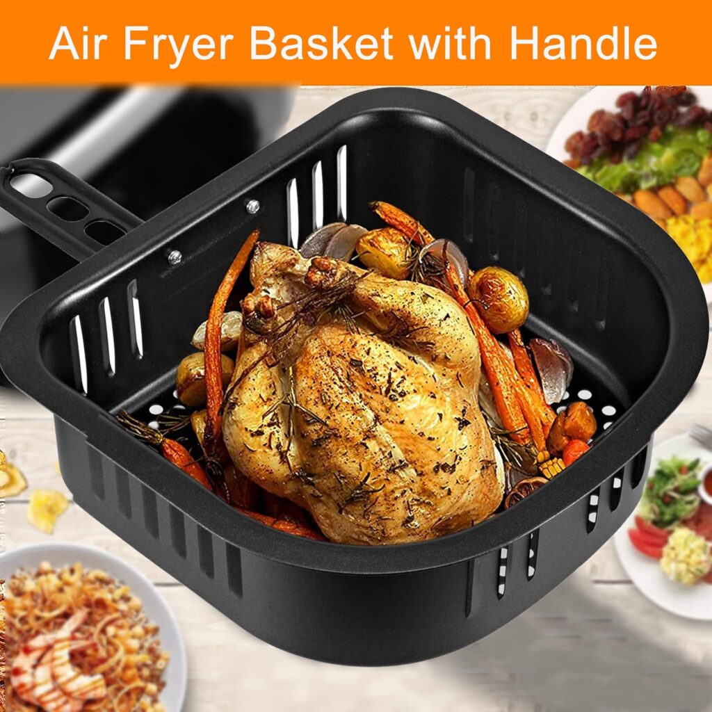 Air Fryer Basket for PowerXL Vortex Air Fryer Pro 10qt,Accessories for PowerXL Oven 6qt Replacement Parts Air Fryer Basket for PowerXL Vortex Air Fryer Pro 10qt,Accessories for PowerXL Oven 6qt Replacement Parts